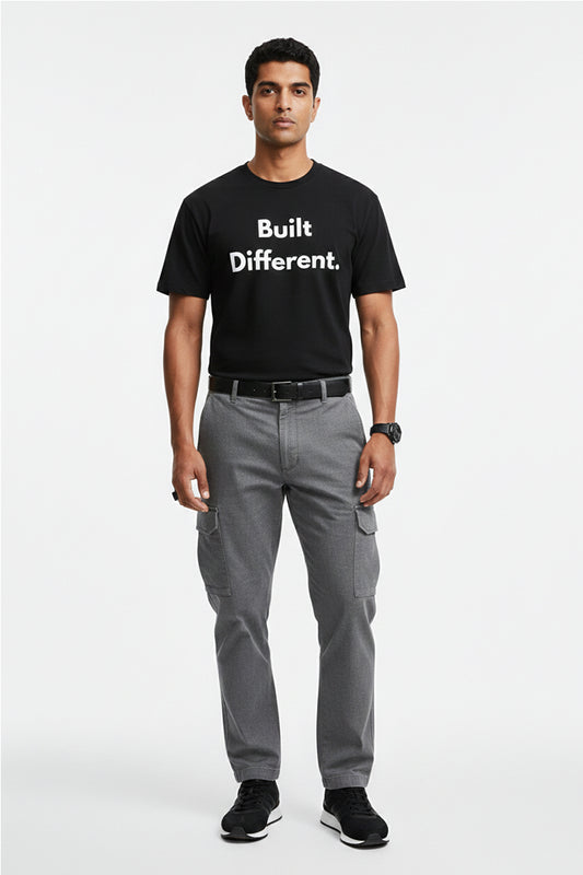 Yamzai Built Different Regular Tee – Elite Streetwear