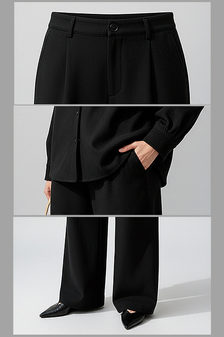 Premium Urban Black Summer Co-Ord Set – Limited Collection