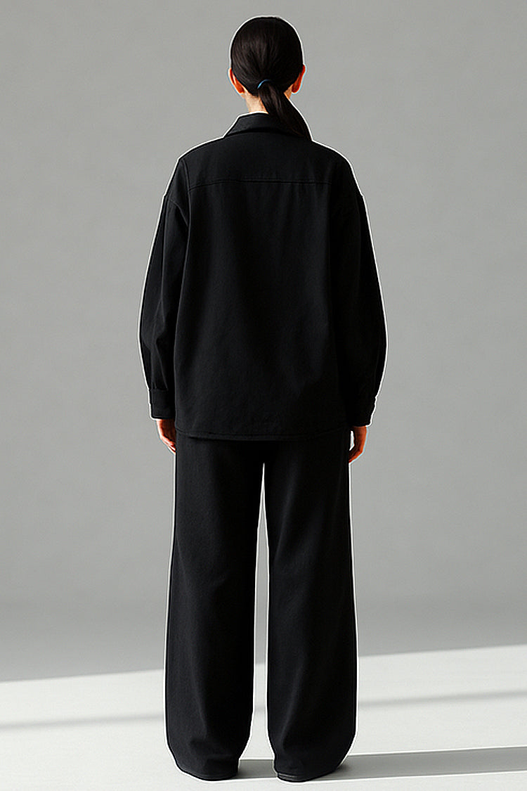 Premium Urban Black Summer Co-Ord Set – Limited Collection