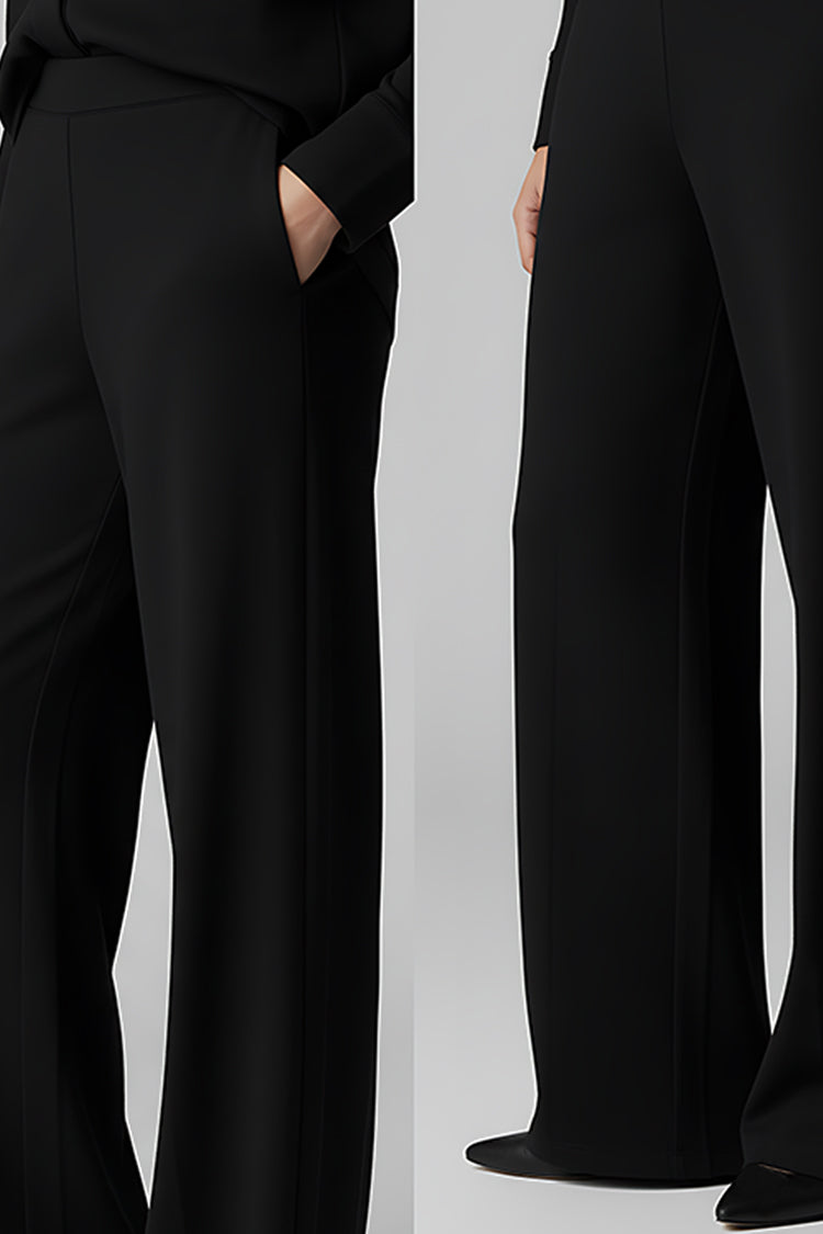 Premium Urban Black Minimalist Co-Ord Set - Limited Collection