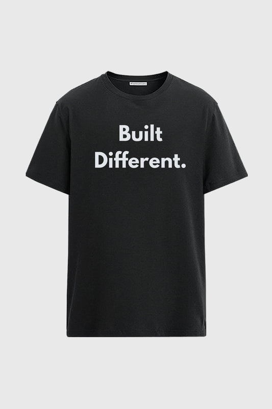 Yamzai Built Different Regular Tee – Elite Streetwear